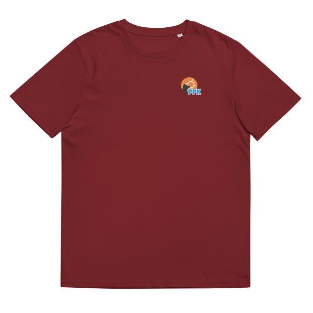 unisex-organic-cotton-t-shirt-burgundy-front-64ad69b292ec4.jpg